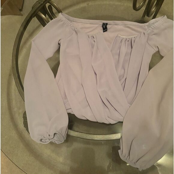 Windsor grey long sleeve blouse - Picture 1 of 3
